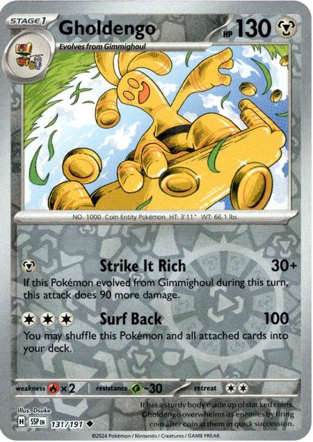 Gholdengo (SSP 131) Reverse Holo