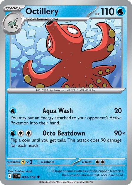 Octillery (JTG 034)