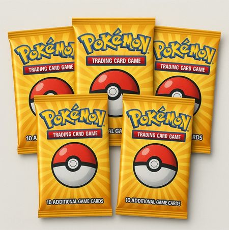 Zestaw 50 Oryginalnych Kart Pokémon TCG