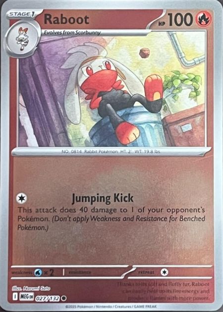 Raboot (MEG 027) Reverse Holo