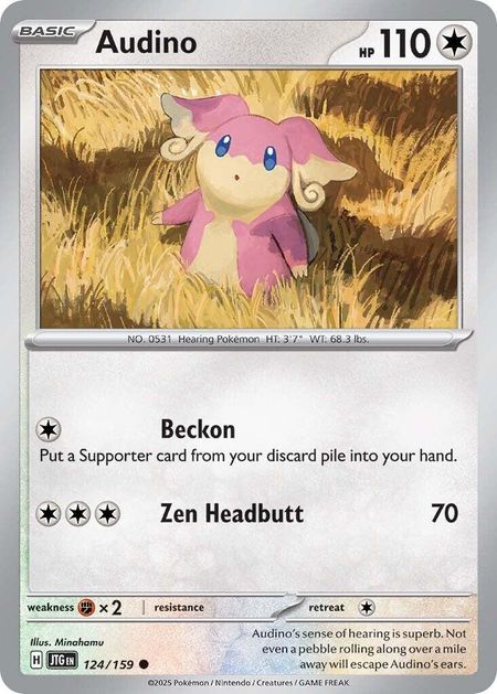 Audino (JTG 124) 