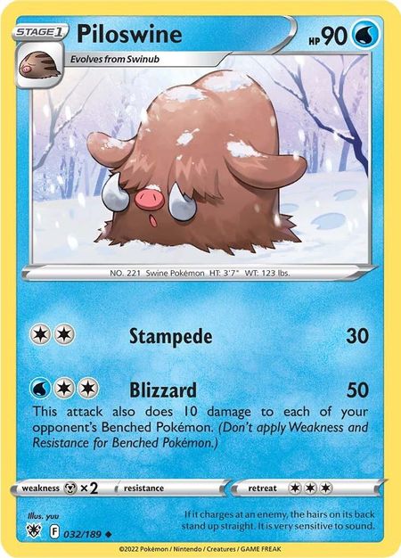 Piloswine (ASR 032)