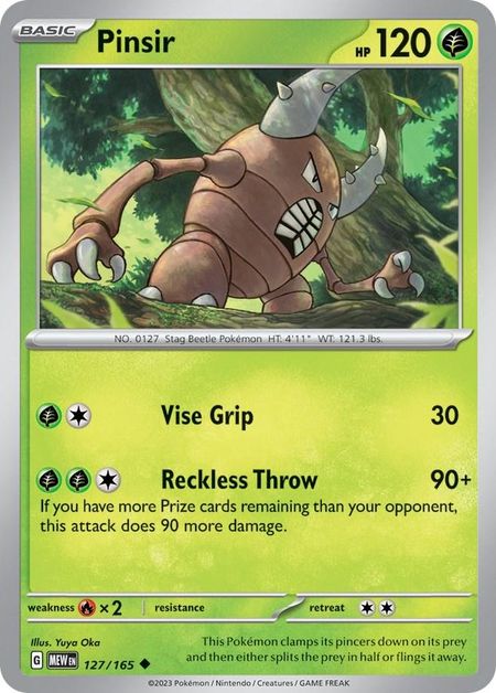 Pinsir (MEW 127)