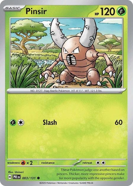 Pinsir (PRE 003) 