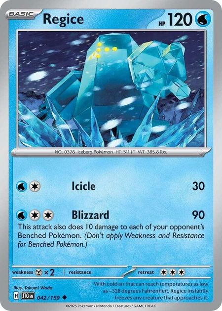Regice (JTG 042) 