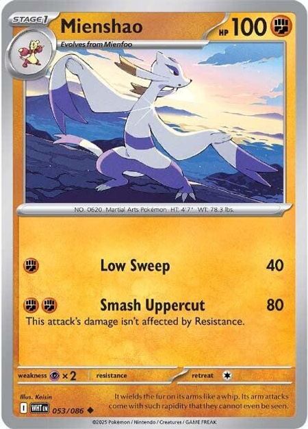Mienshao (WHT 053)