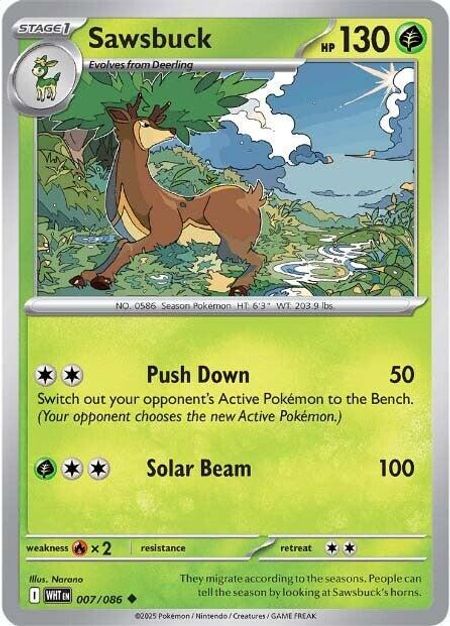 Sawsbuck (WHT 007)
