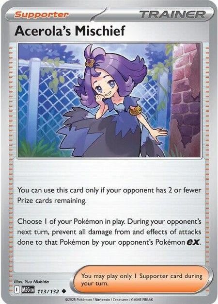 Acerola's Mischief (MEG 113)