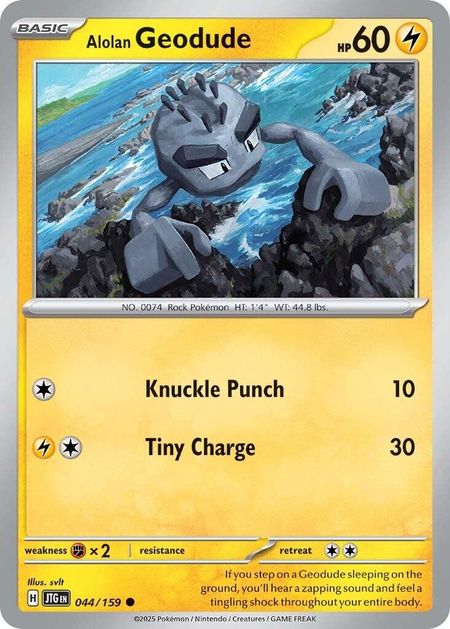 Alolan Geodude (JTG 044) 