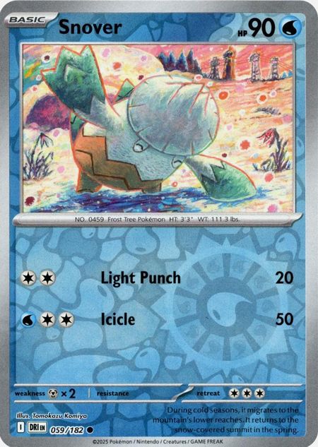 Snover (DRI 059) Reverse Holo