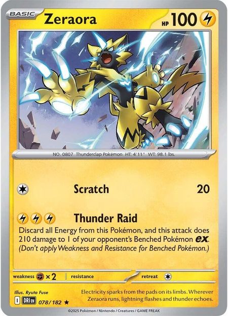Zeraora (DRI 078) HOLO