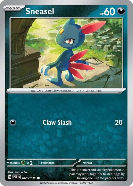 Sneasel (PRE 061) 