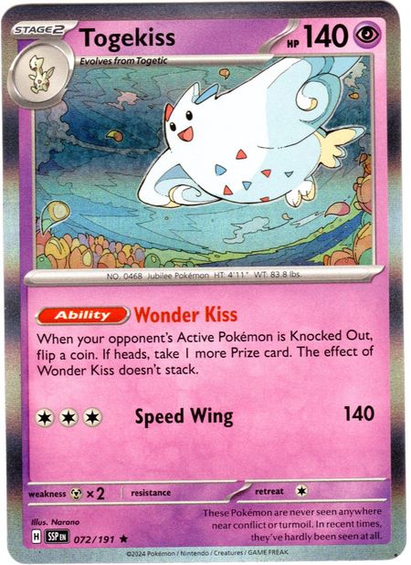 Togekiss (SSP 072) HOLO