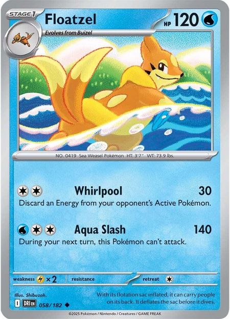Floatzel (DRI 058)