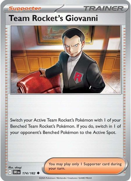 Team Rocket's Giovanni (DRI 174)