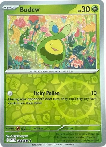 Budew (PRE 004) Reverse Holo