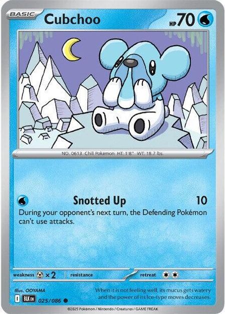 Cubchoo (BLK 025)