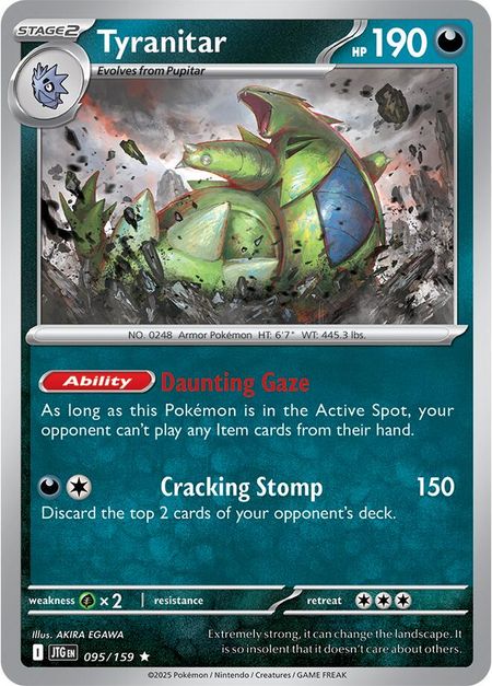 Tyranitar (JTG 095) HOLO