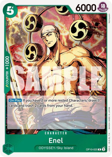 Enel  (OP10-025) FOIL - Royal Bloodline