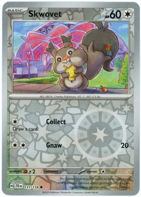 Skwovet (JTG 131) Reverse Holo