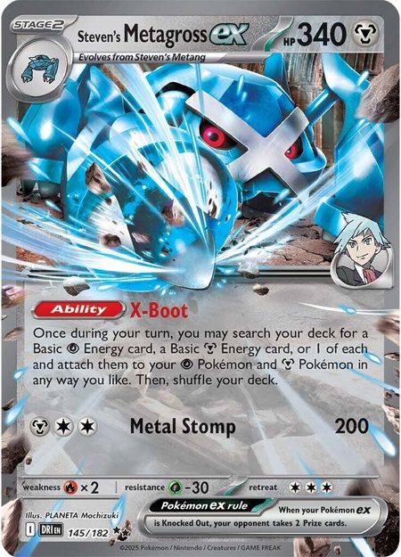 Steven's Metagross Ex (DRI 145)
