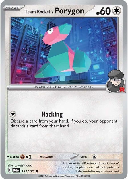 Team Rocket's Porygon (DRI 153)