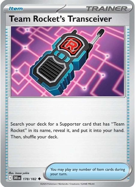Team Rocket's Transceiver (DRI 178)