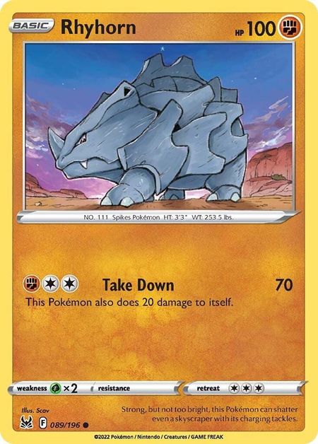 Rhyhorn (LOR 089)