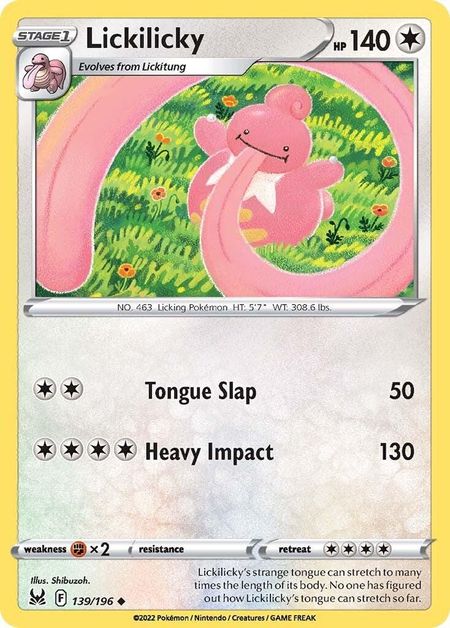 Lickilicky (LOR 139)