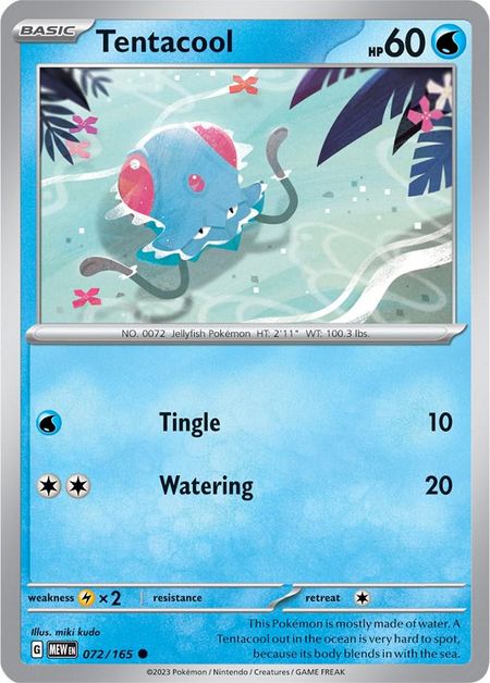 Tentacool (MEW 072)