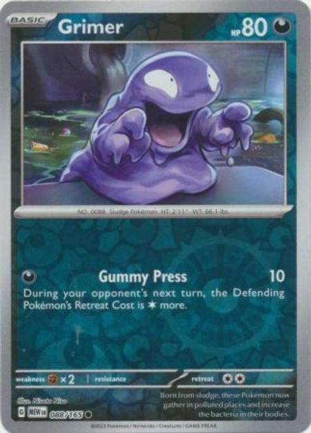 Grimer (MEW 088) Reverse Holo
