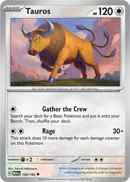 Tauros (MEW 128)