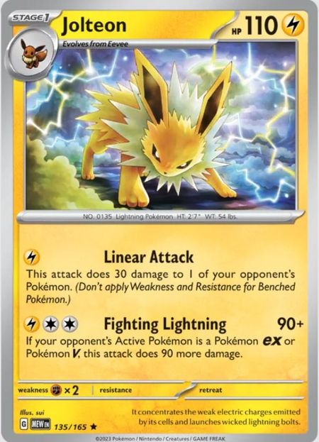 Jolteon (MEW 135) HOLO