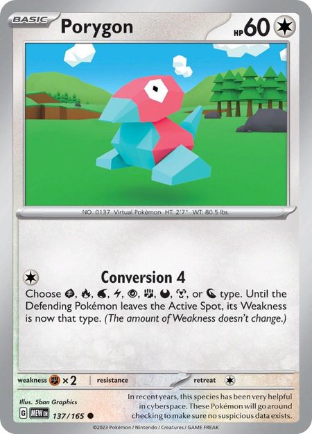 Porygon (MEW 137)