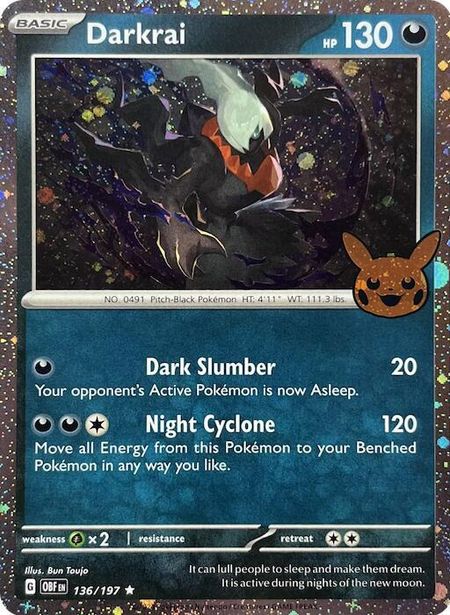 Darkrai (BOO24 OBF 136) HOLO