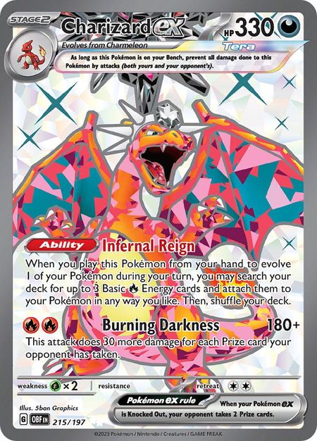 Charizard Ex (OBF 215)
