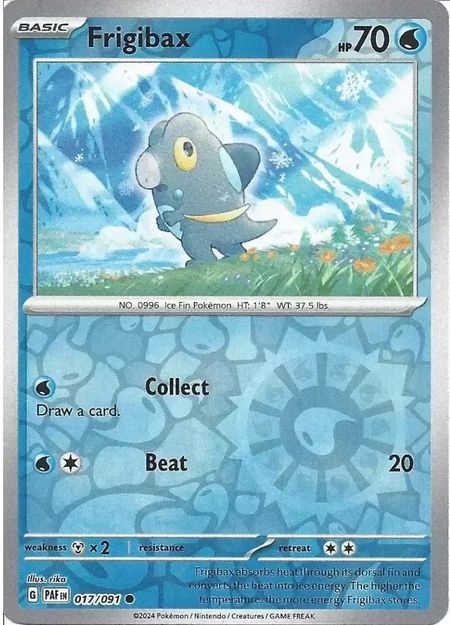 Frigibax (PAF 017) Reverse Holo