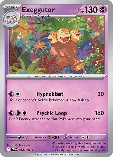 Exeggutor (PAF 024) HOLO