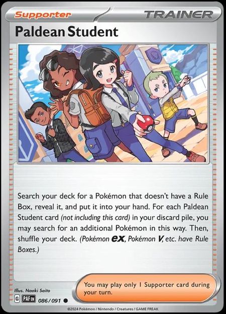 Paldean Student (PAF 086)