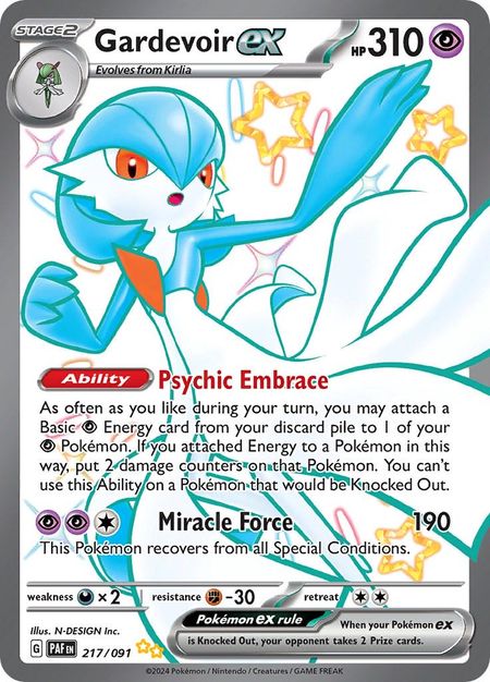 Gardevoir Ex (PAF 217)