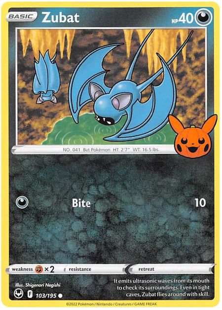 Zubat (BOO23 SIT 103) 